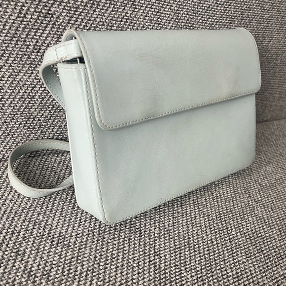 Modern Blue Crossbody Bag With Sleek Design